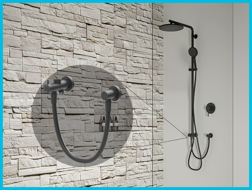 Elementi Retro Fit Shower Kit | Upgrade your Shower Experience