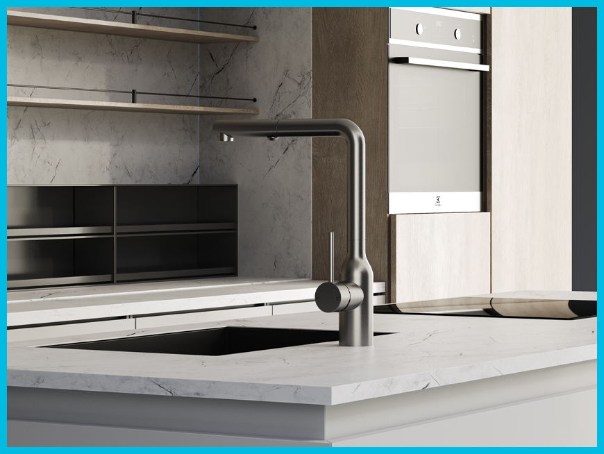 Combining Style with Practicality | Elementi Stainless Steel Kitchen Mixers