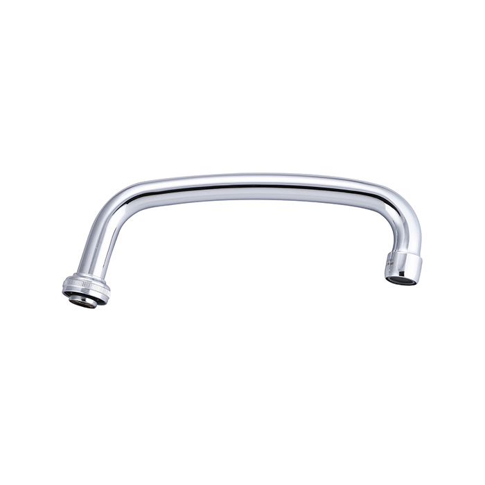 CENTRAL BRASS 8" SWIVEL TUBE SPOUT WITH AERATOR