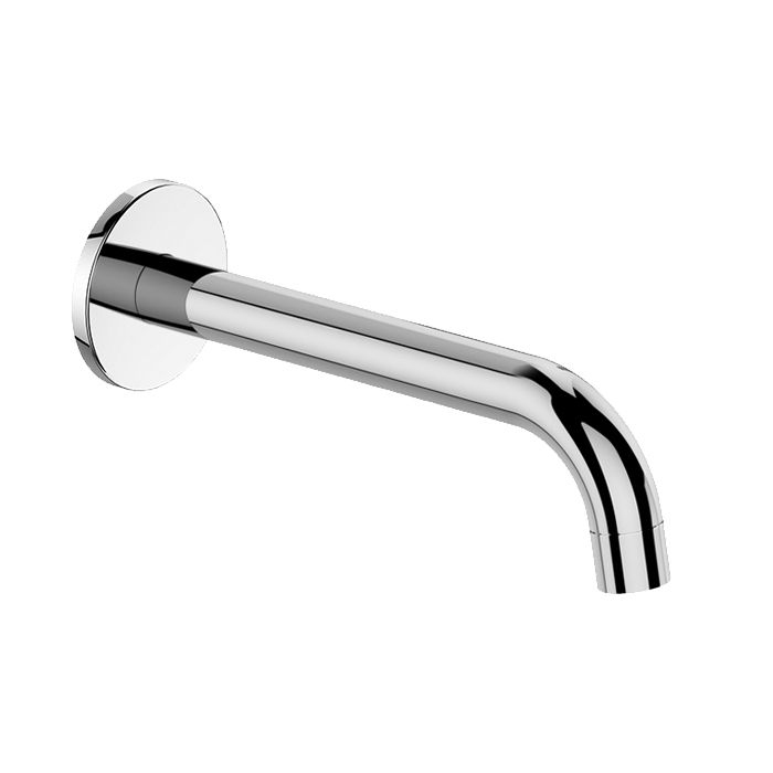 UNO WALL MOUNTED BATH SPOUT AND FLANGE